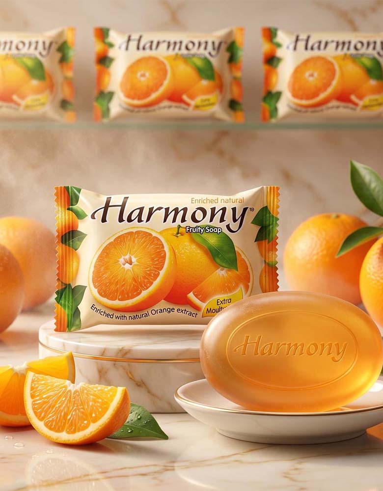 হারমোনি (Harmony) ফ্রুটি সোপ ৪৫ গ্রামের ১২ পিস এর স্পেশাল কম্বো